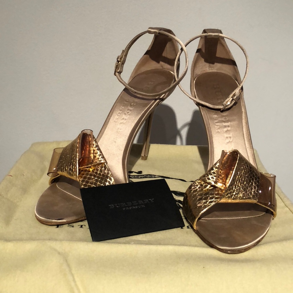 Burberry Prorsum Bow Berkeley 100 Sandal